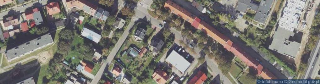 Zdjęcie satelitarne Armii Krajowej ul.
