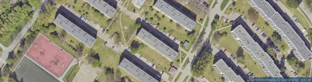 Zdjęcie satelitarne Armii Krajowej ul.