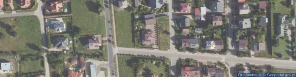 Zdjęcie satelitarne Armii Krajowej ul.