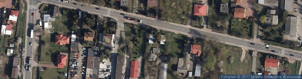 Zdjęcie satelitarne Arkuszowa ul.