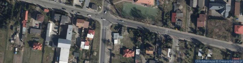 Zdjęcie satelitarne Arkuszowa ul.
