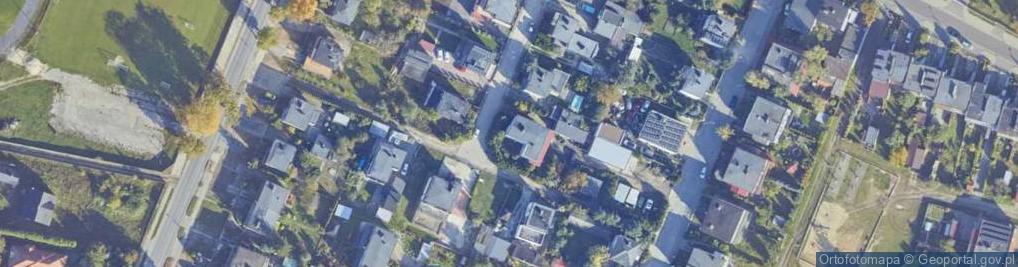 Zdjęcie satelitarne Asnyka Adama ul.
