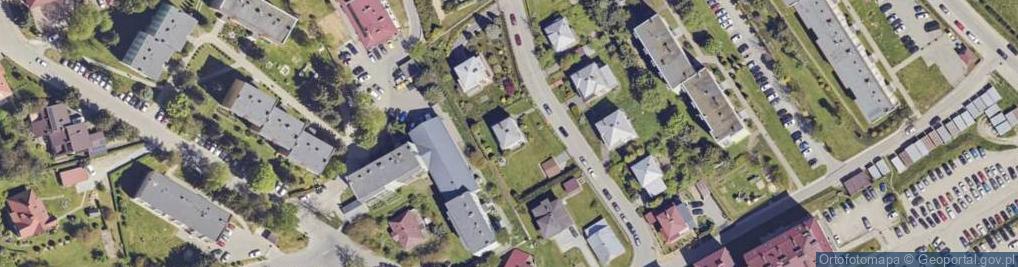 Zdjęcie satelitarne Asnyka Adama ul.