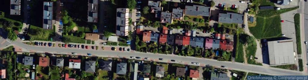 Zdjęcie satelitarne Asnyka Adama ul.