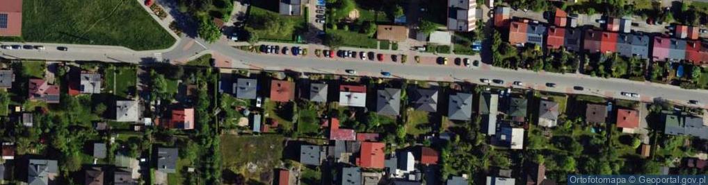 Zdjęcie satelitarne Asnyka Adama ul.