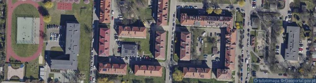 Zdjęcie satelitarne Asnyka Adama ul.