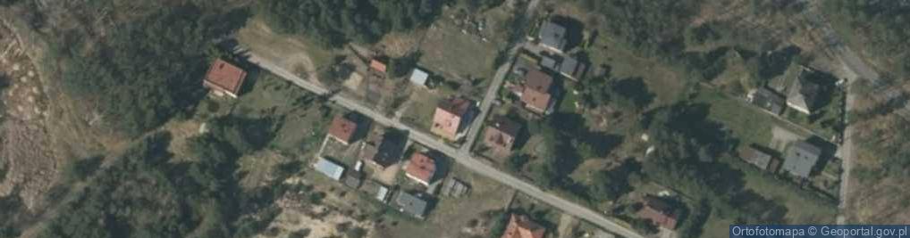 Zdjęcie satelitarne Astrów ul.