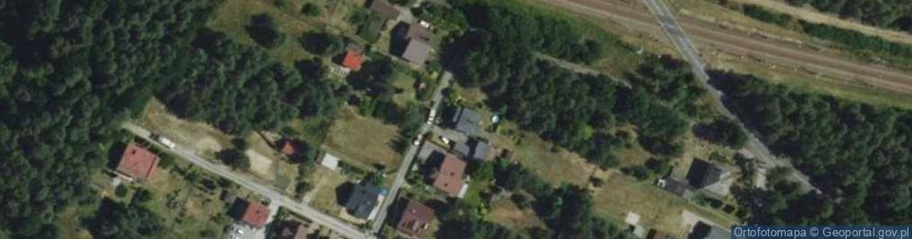 Zdjęcie satelitarne Astrów ul.