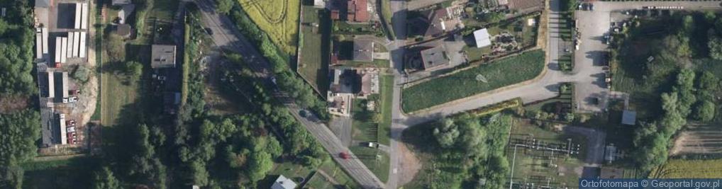 Zdjęcie satelitarne Astrów ul.