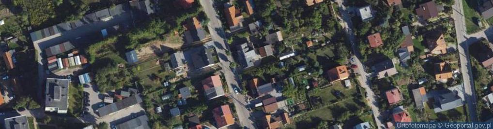 Zdjęcie satelitarne Asnyka Adama ul.