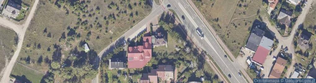 Zdjęcie satelitarne Astrowa ul.