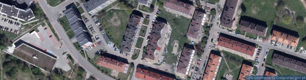 Zdjęcie satelitarne Astronautów ul.