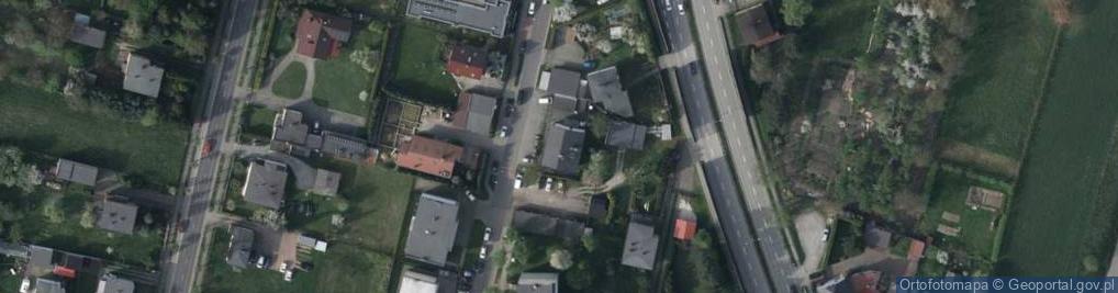 Zdjęcie satelitarne Astrów ul.