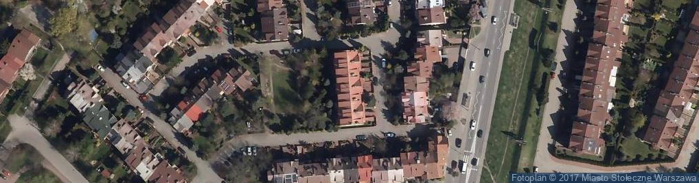 Zdjęcie satelitarne Atlasowa ul.