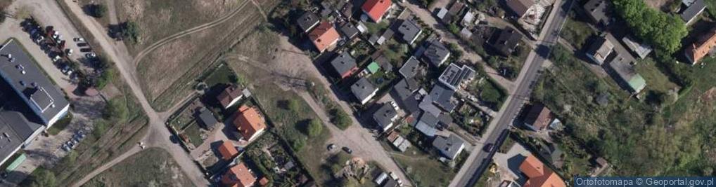 Zdjęcie satelitarne Azbestowa ul.