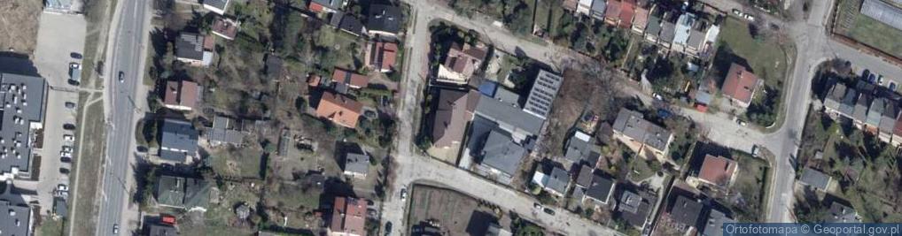 Zdjęcie satelitarne Azotowa ul.