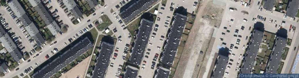 Zdjęcie satelitarne Azaliowa ul.