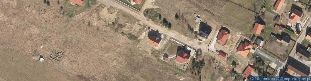 Zdjęcie satelitarne Bądzów ul.