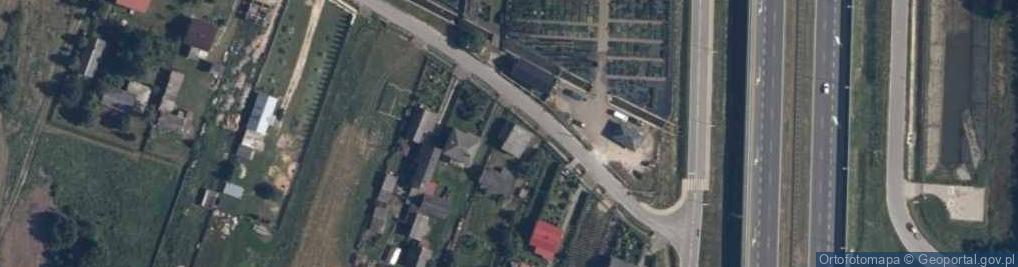 Zdjęcie satelitarne Barak ul.