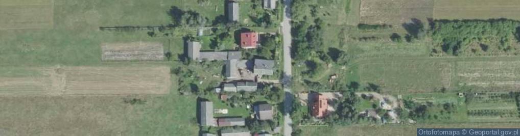 Zdjęcie satelitarne Bartoszowiny ul.