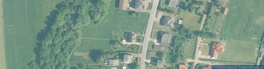 Zdjęcie satelitarne Barwałd Górny ul.