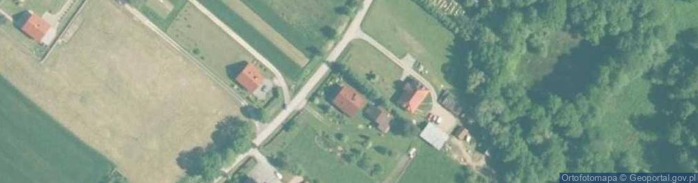 Zdjęcie satelitarne Barwałd Średni ul.
