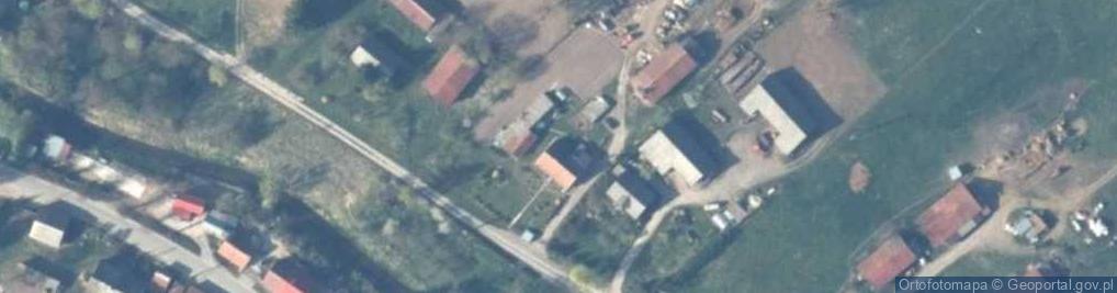 Zdjęcie satelitarne Bażyny ul.
