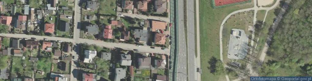Zdjęcie satelitarne Bagnowska ul.