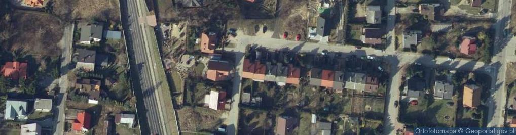 Zdjęcie satelitarne Bąkowskiej Aleksandry ul.
