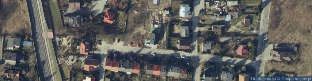 Zdjęcie satelitarne Bąkowskiej Aleksandry ul.