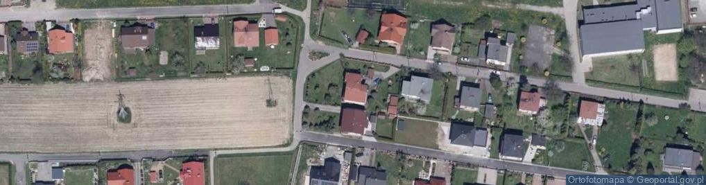 Zdjęcie satelitarne Baduszkowej Danuty ul.