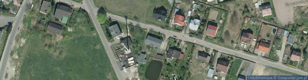 Zdjęcie satelitarne Bazowa ul.