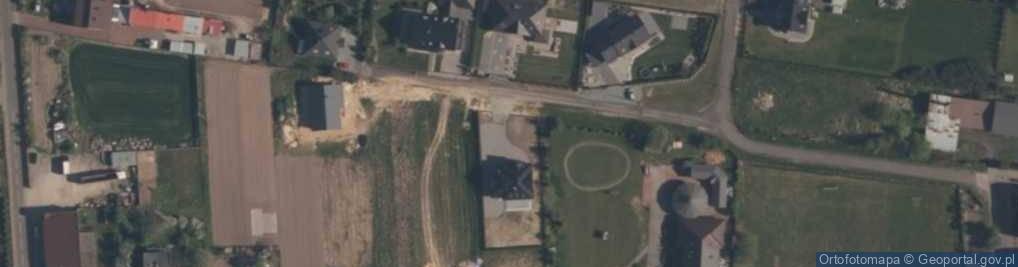 Zdjęcie satelitarne Barwna ul.