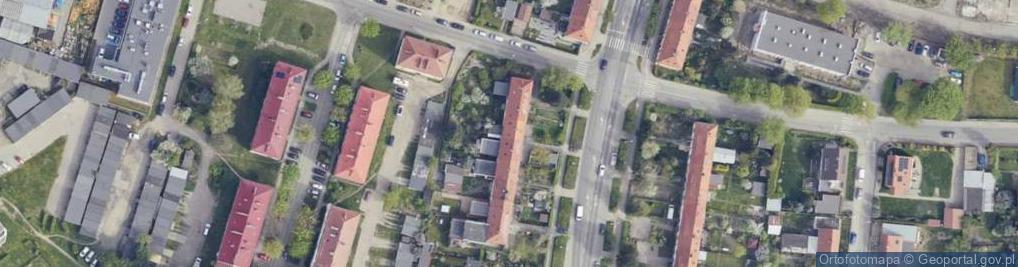 Zdjęcie satelitarne Batalionów Chłopskich ul.