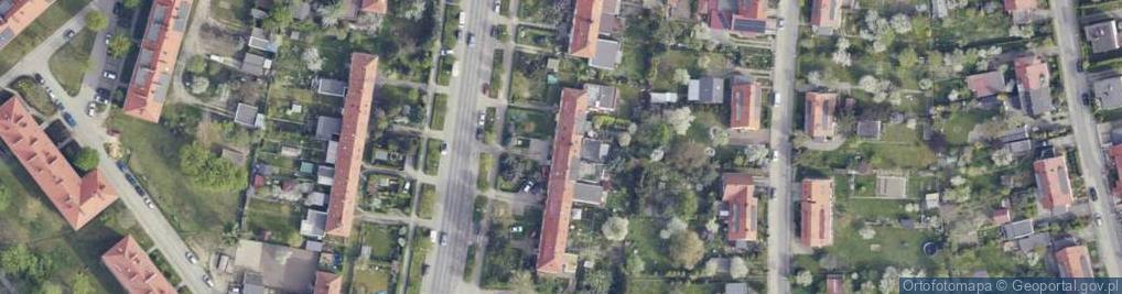 Zdjęcie satelitarne Batalionów Chłopskich ul.