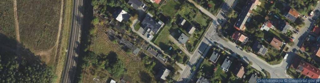 Zdjęcie satelitarne Barniewicka ul.