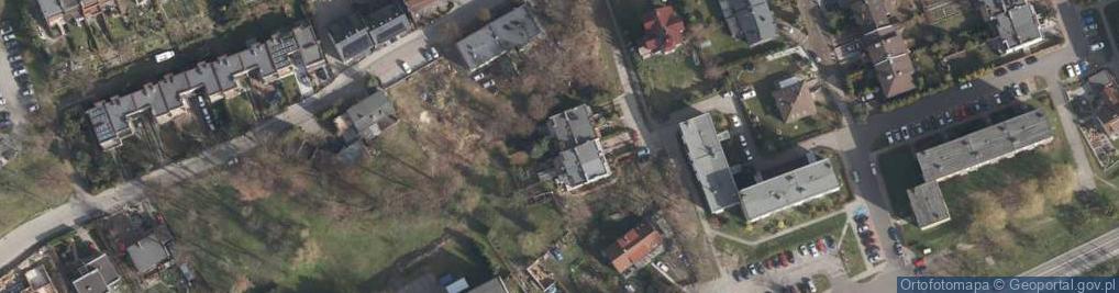 Zdjęcie satelitarne Batalionu Kosynierów ul.
