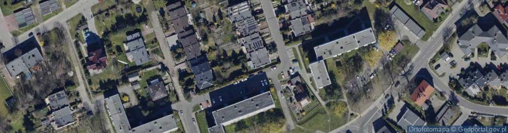 Zdjęcie satelitarne Batalionu Kosynierów ul.