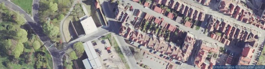 Zdjęcie satelitarne Balwierska ul.