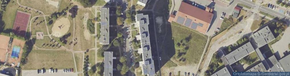 Zdjęcie satelitarne Batalionu Zośka ul.