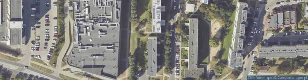 Zdjęcie satelitarne Batalionu Zośka ul.