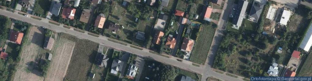 Zdjęcie satelitarne Bananowa ul.