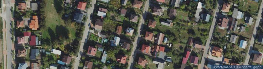 Zdjęcie satelitarne Bajeczna ul.