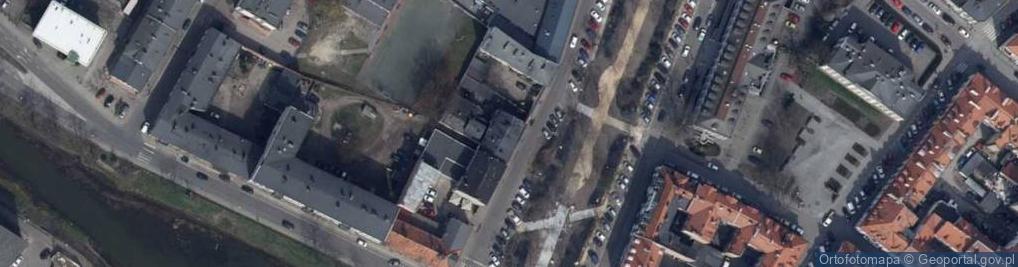 Zdjęcie satelitarne Babina ul.