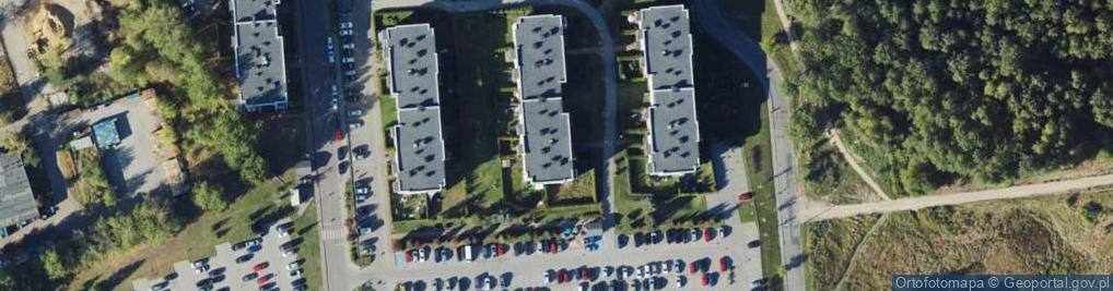 Zdjęcie satelitarne Bażantów ul.