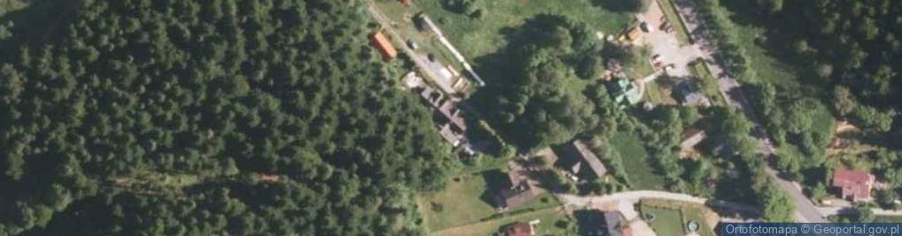 Zdjęcie satelitarne Baców ul.