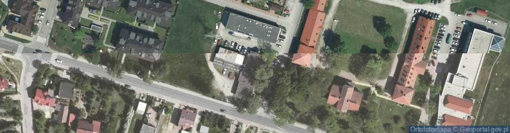Zdjęcie satelitarne Balicka ul.