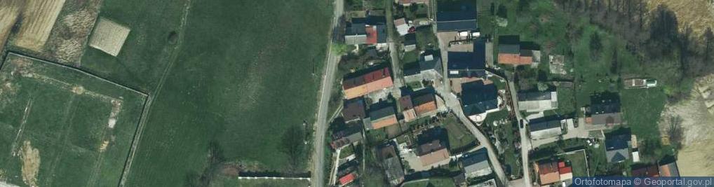 Zdjęcie satelitarne Baścika, ks. ul.