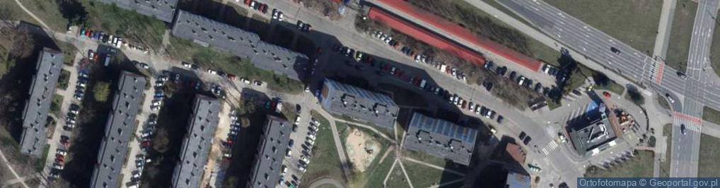 Zdjęcie satelitarne Bartoka Beli ul.