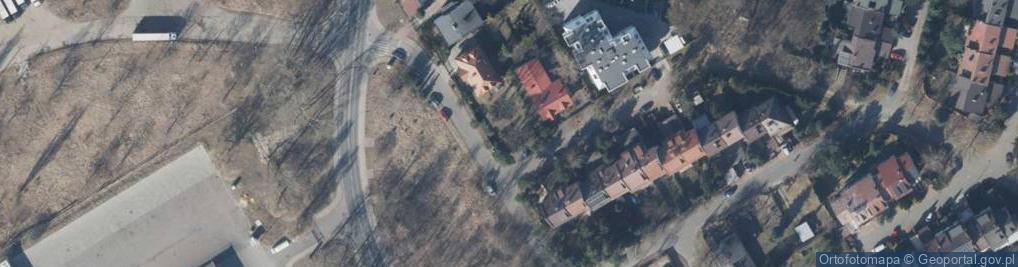 Zdjęcie satelitarne Bajeczna ul.